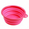 Silicone Pet Food Basin Foldable Portable Cat Dog Bowl