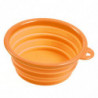 Silicone Pet Food Basin Foldable Portable Cat Dog Bowl