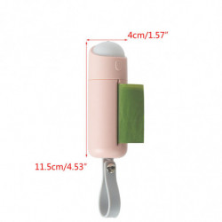 Poop Bag Dispenser Holder With Light Leash Attachment Bags Dispenser For Dogs