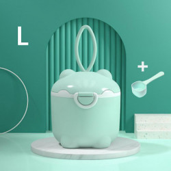 Milk Powder Box Baby Milk Powder Portable Cute Pig Food Storage Box Essential Cereal Infant Toddle Snacks [...]