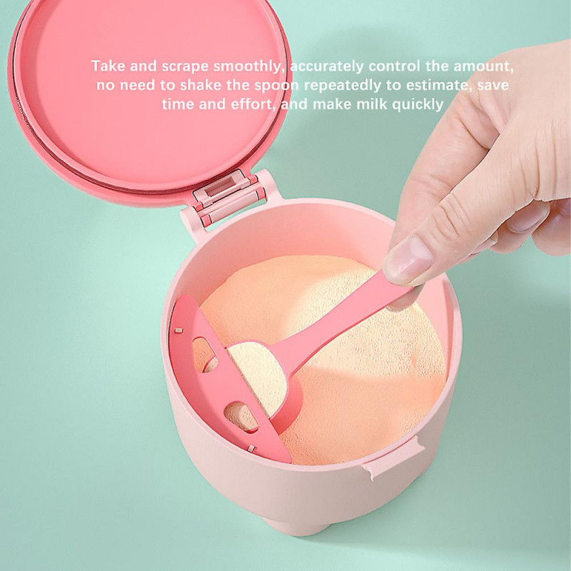 Milk Powder Box Baby Milk Powder Portable Cute Pig Food Storage Box Essential Cereal Infant Toddle Snacks [...]