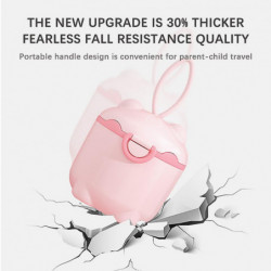 Milk Powder Box Baby Milk Powder Portable Cute Pig Food Storage Box Essential Cereal Infant Toddle Snacks [...]