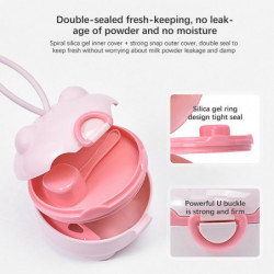 Milk Powder Box Baby Milk Powder Portable Cute Pig Food Storage Box Essential Cereal Infant Toddle Snacks [...]