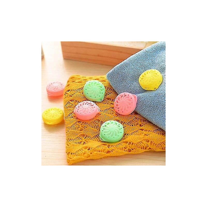 Dww-18 Boules à mites colorées Vêtements Boîte de camphre anti-moisissure Anti-moisissure Anti-insectes Garde-robe [...]