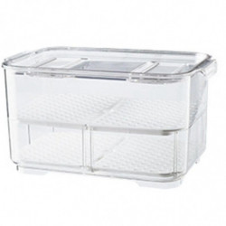 Boîte de fruits et légumes fraîchement conservée Boîte de garde fraîche avec couvercle, un