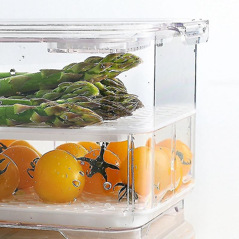 Boîte de fruits et légumes fraîchement conservée Boîte de garde fraîche avec couvercle, un