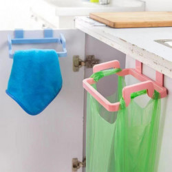 Garbage Bag Holder, 4 Pcs Kitchen Door Back Type Portable Garbage Bag Holder Household Cabinet Door Behind The [...]