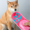 Portable 2-in-1 Sliding Design Pet Dog Water Bottle Food Container Save Space