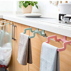 Garbage Bag Holder, 4 Pcs Kitchen Door Back Type Portable Garbage Bag Holder Household Cabinet Door Behind The [...]