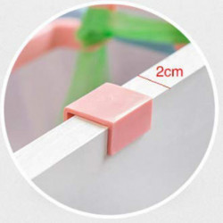 Garbage Bag Holder, 4 Pcs Kitchen Door Back Type Portable Garbage Bag Holder Household Cabinet Door Behind The [...]