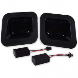 Smoke Car Rear License Plate Lights Led License Number Plate Lights For Ram 1500 2500 3500 2003-201