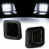 Smoke Car Rear License Plate Lights Led License Number Plate Lights For Ram 1500 2500 3500 2003-201