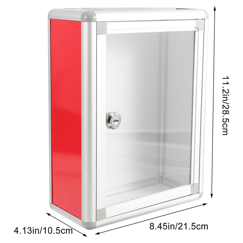 Public Suggestion Box Charity Collection Box Fundraising Donation Box Container