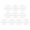 10pcs Transparent Plastic Cake Container Ball Shape Cake Container Portable Mousse Ball Round Cake Container [...]