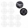 10pcs Transparent Plastic Cake Container Ball Shape Cake Container Portable Mousse Ball Round Cake Container [...]