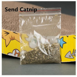 Griffures de chat Papier ondulé Cat Bed Cat Claws Toys Pet Toys Free Cat Supplies Pet Supplies Pet Furniture |