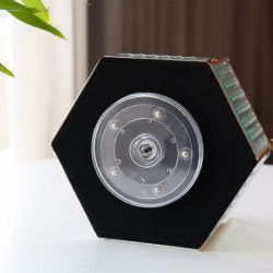 Metal Storage Box, Suitable For Lipstick And Cosmetics Revolving Metal Transparent Storage Box