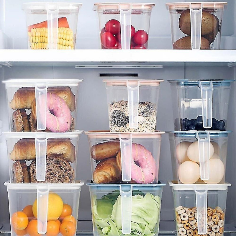 Boîte de stockage Pot scellé Cuisine Grains transparents Haricots Organisateur de stockage Récipients alimentaires [...]