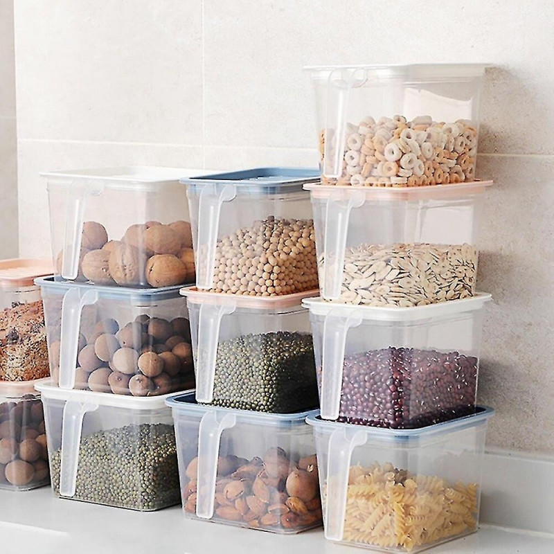 Boîte de stockage Pot scellé Cuisine Grains transparents Haricots Organisateur de stockage Récipients alimentaires [...]