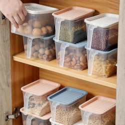 Boîte de stockage Pot scellé Cuisine Grains transparents Haricots Organisateur de stockage Récipients alimentaires [...]