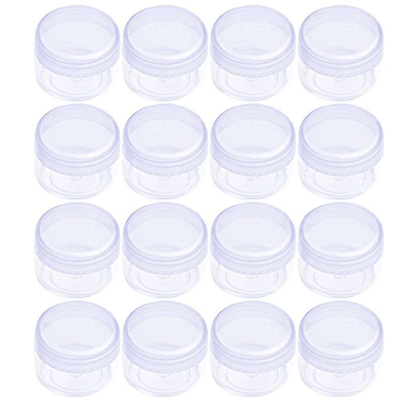 100PCS Pot de récipient transparent vide avec couvercles 5ML Pot Durable Léger Portable Longue Durée pour Makup [...]