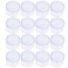 100PCS Pot de récipient transparent vide avec couvercles 5ML Pot Durable Léger Portable Longue Durée pour Makup [...]