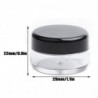 100PCS Pot de récipient transparent vide avec couvercles 5ML Pot Durable Léger Portable Longue Durée pour Makup [...]