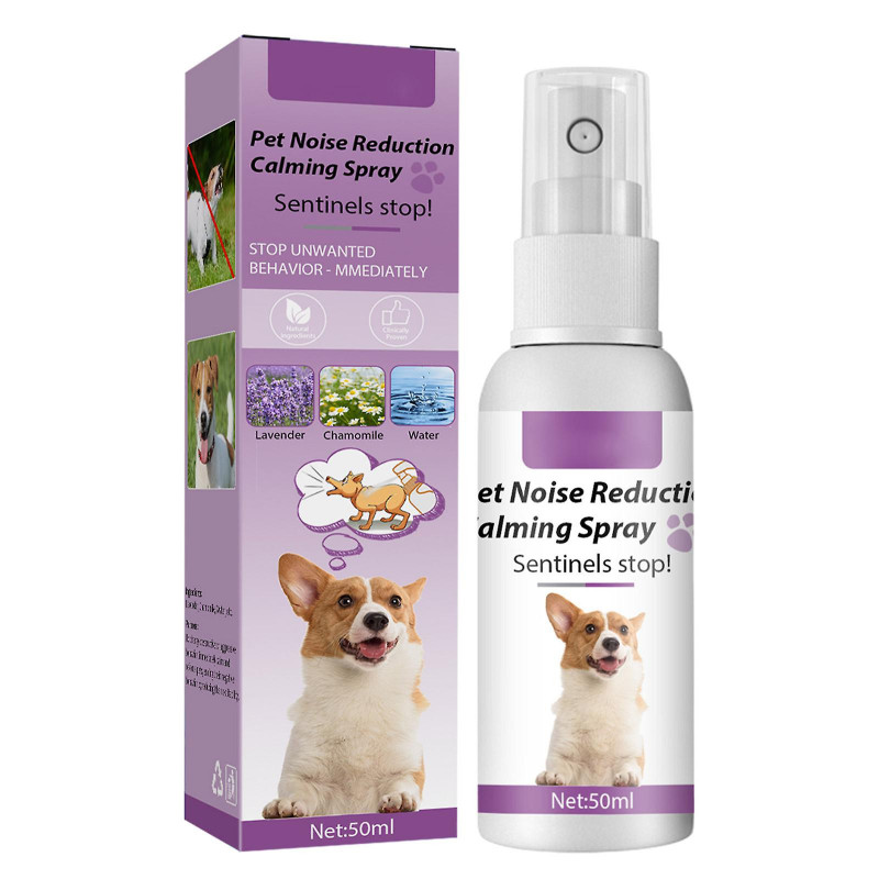Dog Calming Spray 50ml Pheromone Copy Réduire les comportements destructeurs et l’anxiété