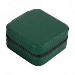 Travel Trinket Case with Flip Lid Large Capacity Waist Chain Container for Business Trip
