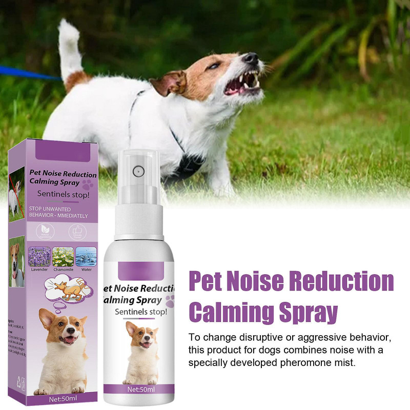 Dog Calming Spray 50ml Pheromone Copy Réduire les comportements destructeurs et l’anxiété