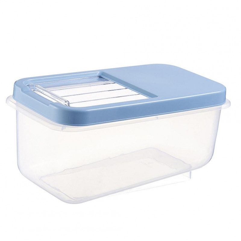 10Kg Plastique Riz Boîte de stockage Seau Scellé Étanche à l’humidité Grande Capacité Grain Farine Conteneur