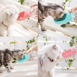 Pet Accompanying Water Cup, Cat Travel Water Bowl Outdoor Canteen Kettle With Removable Cup, Portable Drinking Cup [...]