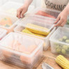 Kitchen Food Storage Box Transparent Plastic Sealed Fresh-keeping Box Food