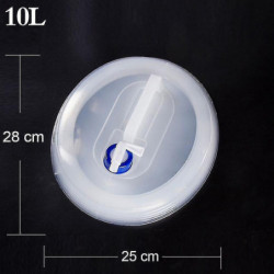 2 Pcs Portable Pliable Récipient d’Eau Premium Sac de Stockage d’Eau