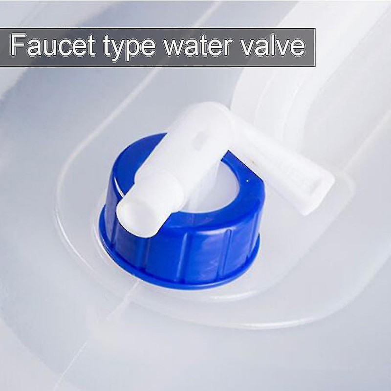 2 Pcs Portable Pliable Récipient d’Eau Premium Sac de Stockage d’Eau