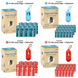 Biodegradable Pet Dog Poop Bags Compostable Eco Friendly Waste Garbage Dog Bag Excrement Holder Outdoor Clean Pet [...]