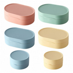 Soaps Dish Waterproof Leakproof Round Travel Soaps Box Container With Lid P Soaps Dish Waterproof Leakproof Round Travel Soaps Box Container With Lid P