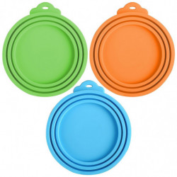 3pcs Silicone Pet Can Covers, Universal Can Lids For Dog And Cat Food, Fits Most Standard Size Dog And Cat Can [...]