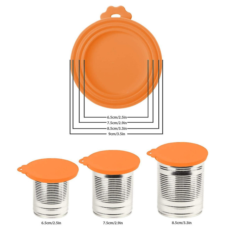 3pcs Silicone Pet Can Covers, Universal Can Lids For Dog And Cat Food, Fits Most Standard Size Dog And Cat Can [...]