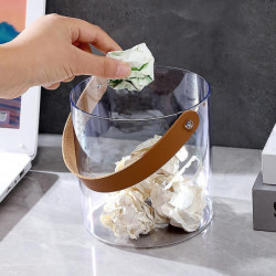 Ins Transparent Desktop Storage Bucket Multi-functional Storage Box