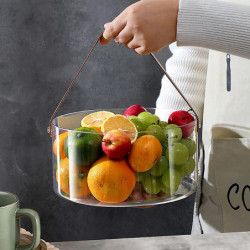 Ins Transparent Desktop Storage Bucket Multi-functional Storage Box