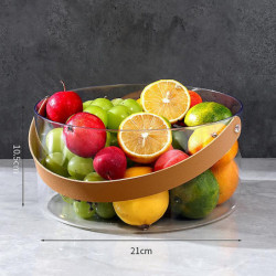 Ins Transparent Desktop Storage Bucket Multi-functional Storage Box