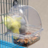 Bird Feeder for Budgerigar Canary Parrot Finches Parakeet Seed Food Container