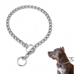 Pet Supplies Collier à double cercle pour chien, durable, résistant à l’usure et à la corrosion (a)