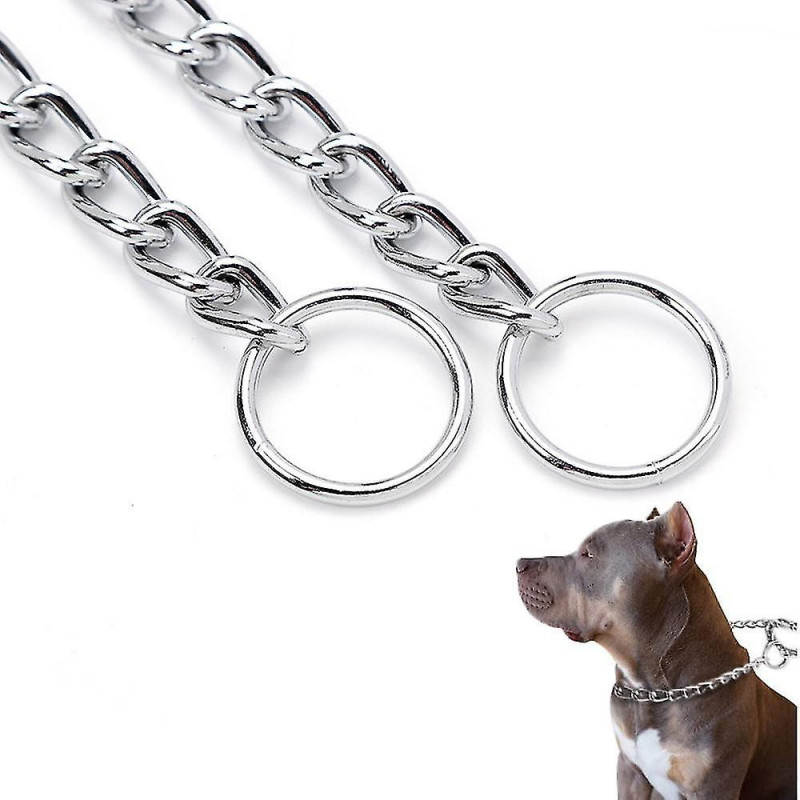 Pet Supplies Collier à double cercle pour chien, durable, résistant à l’usure et à la corrosion (a)
