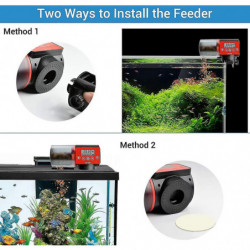 Fish Tank Timer Feeding Device, With Lcd Screen, Automatic Feeding, Suitable For Aquarium Fish Tank