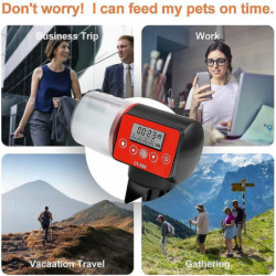 Fish Tank Timer Feeding Device, With Lcd Screen, Automatic Feeding, Suitable For Aquarium Fish Tank