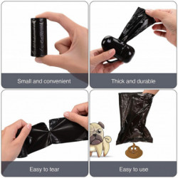 450/750/1500/1800poop Bags Dog Excrement Garbage Bag Pet Waste Poop Bag Dog Bag Dispenser Poop Bags Black/colors [...]