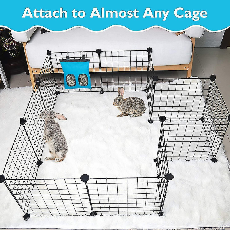 Rabbit Hay Feeder Bag, Guinea Pig Hay Feeder Storage Hanging Feeding Hay For Small Animals Larege Size 600d Oxford [...]