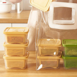 Kitchen Plastic Food Container Durable Food Storage Box Saving Your Time And Money